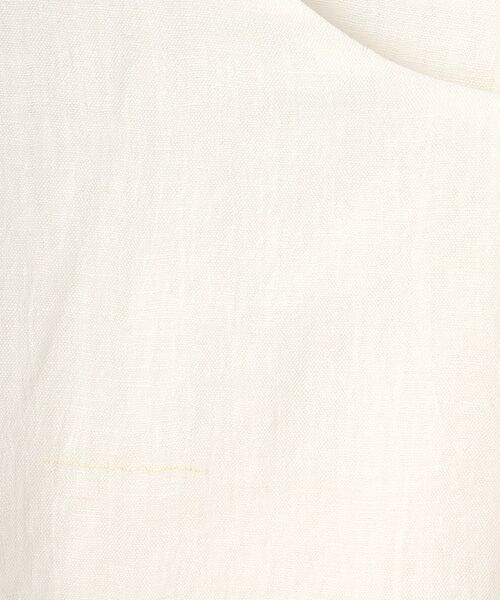PLAIN PEOPLE / プレインピープル シャツ・ブラウス | ナチュラルリネンガーゼノースリーブブラウス | 詳細1