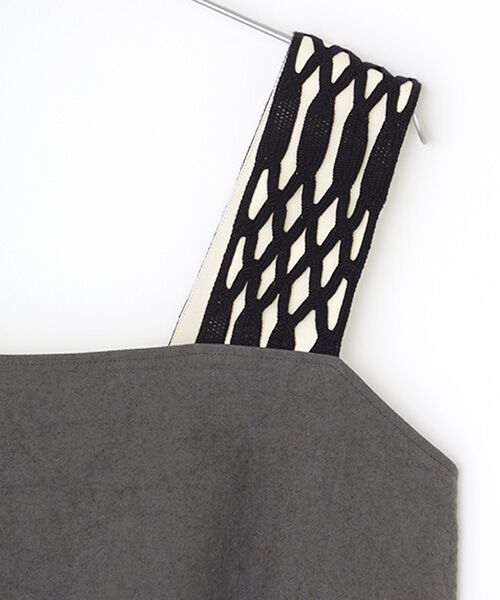 PLAIN PEOPLE / プレインピープル キャミソール・チューブトップ | コットンリネンラミーキャンバスキャミソールトップス | 詳細3