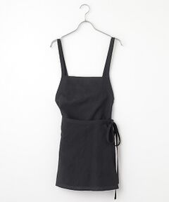 PLAIN PEOPLE / プレインピープル ベスト | リネンウールタンブラーワッシャーエプロンベスト