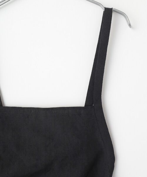 PLAIN PEOPLE / プレインピープル ベスト | リネンウールタンブラーワッシャーエプロンベスト | 詳細2