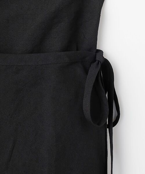 PLAIN PEOPLE / プレインピープル ベスト | リネンウールタンブラーワッシャーエプロンベスト | 詳細3