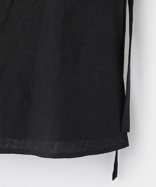 PLAIN PEOPLE / プレインピープル ベスト | リネンウールタンブラーワッシャーエプロンベスト | 詳細4