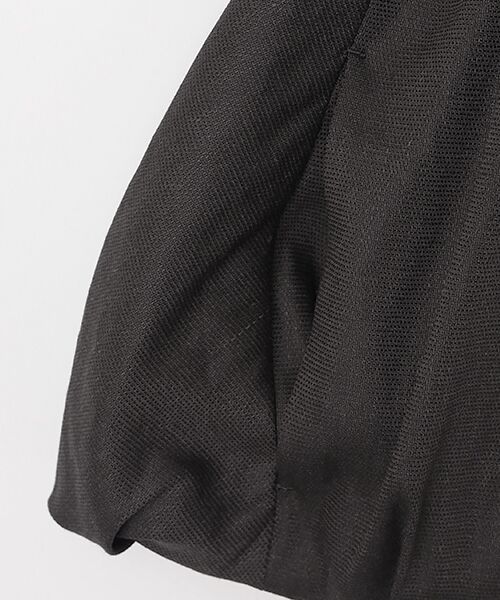 PLAIN PEOPLE / プレインピープル その他アウター | リネンレーヨンストレッチブルゾンジレ | 詳細5