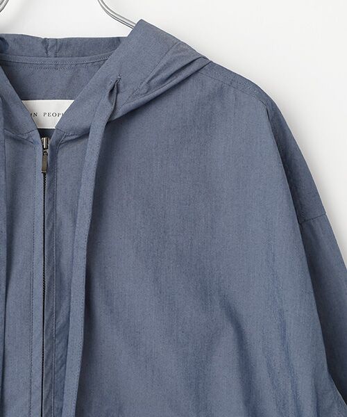 PLAIN PEOPLE / プレインピープル その他アウター | 【WEB限定】タイプライターフロントジップパーカー | 詳細4