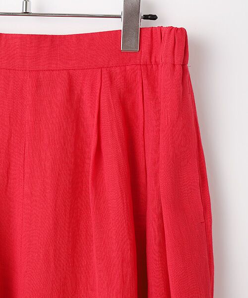 PLAIN PEOPLE / プレインピープル その他パンツ | ナチュラルリネンガーゼワイドクロップドパンツ | 詳細3