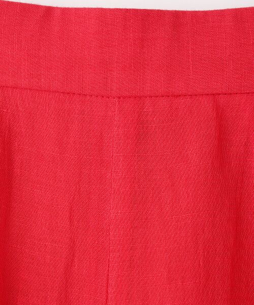 PLAIN PEOPLE / プレインピープル その他パンツ | ナチュラルリネンガーゼワイドクロップドパンツ | 詳細6