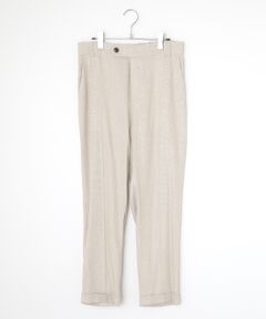 PLAIN PEOPLE / プレインピープル その他パンツ | リネンレーヨンストレッチテーパードパンツ