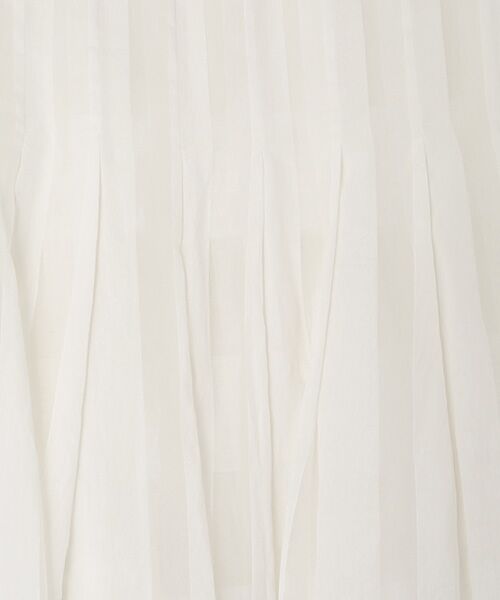 PLAIN PEOPLE / プレインピープル ロング・マキシ丈スカート | コードチェックワッシャーセミフレアスカート | 詳細1