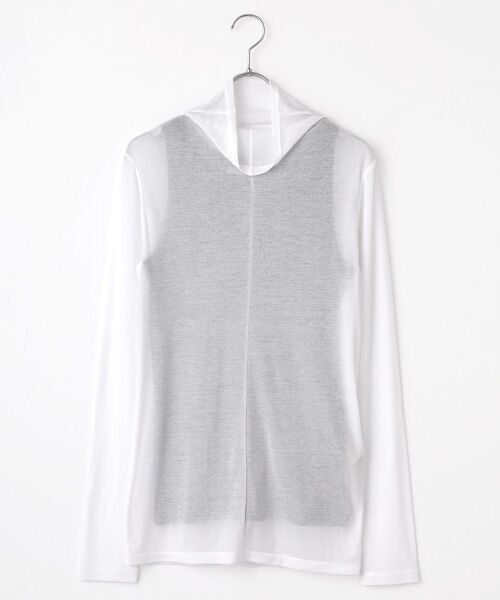 PLAIN PEOPLE / プレインピープル Tシャツ | シア―ハイツイストフライスタンクトップレイヤードTシャツ | 詳細2