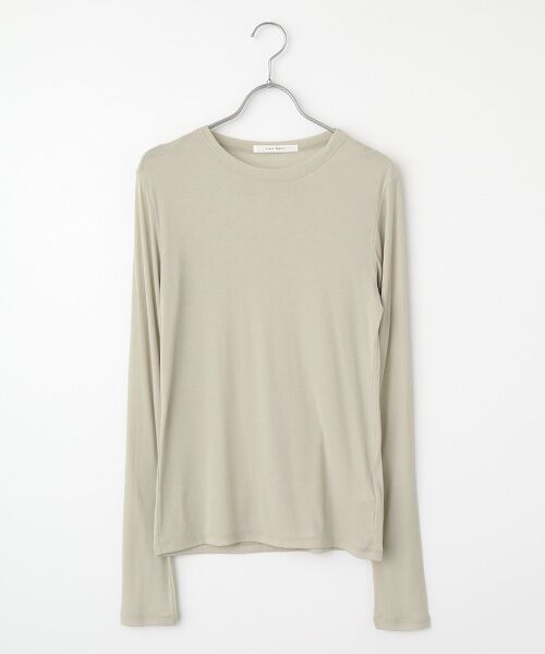 PLAIN PEOPLE / プレインピープル Tシャツ | シア―ハイツイストフライスショール型レイヤードTシャツ | 詳細7