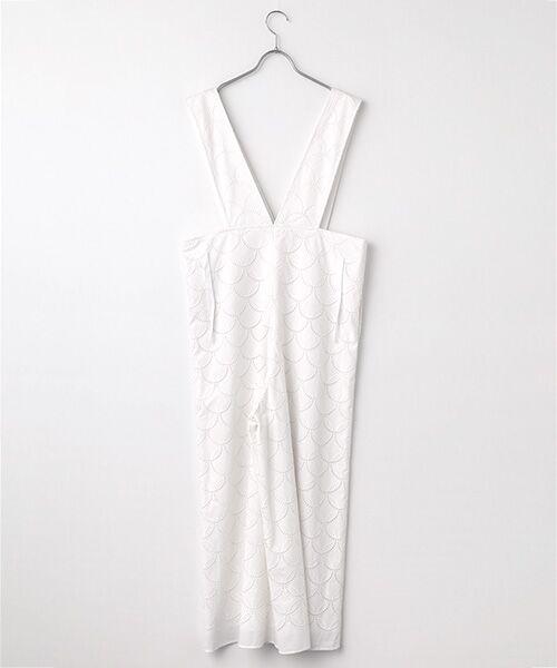 PLAIN PEOPLE / プレインピープル サロペット・オールインワン | ラウンドレースジャンパーパンツ | 詳細1