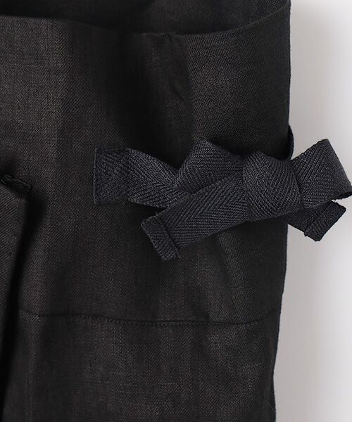 PLAIN PEOPLE / プレインピープル ロング・マキシ丈スカート | フレンチリネンワンショルダースカート | 詳細7