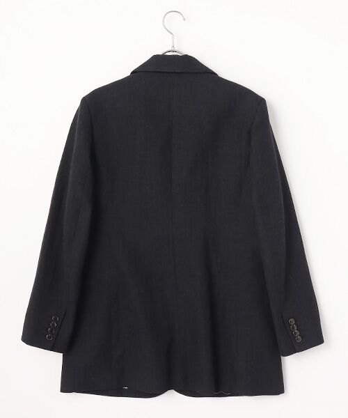 PLAIN PEOPLE / プレインピープル テーラードジャケット | ウールリネンヘリンボンテーラードジャケット | 詳細1