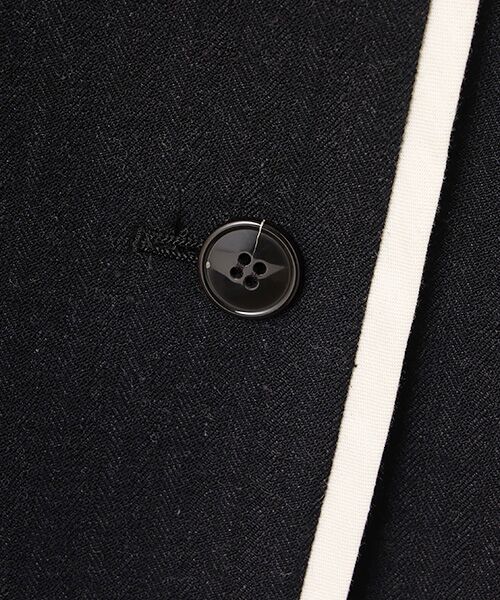 PLAIN PEOPLE / プレインピープル テーラードジャケット | ウールリネンヘリンボンテーラードジャケット | 詳細5