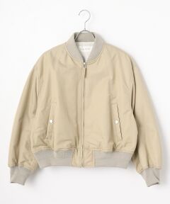 PLAIN PEOPLE / プレインピープル ブルゾン | リサイクルナイロンMA-1ブルゾン