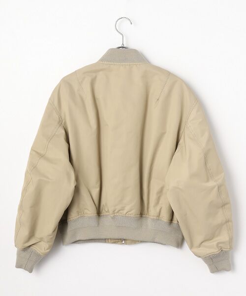 PLAIN PEOPLE / プレインピープル ブルゾン | リサイクルナイロンMA-1ブルゾン | 詳細1