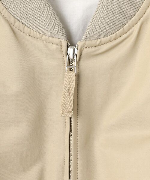 PLAIN PEOPLE / プレインピープル ブルゾン | リサイクルナイロンMA-1ブルゾン | 詳細6