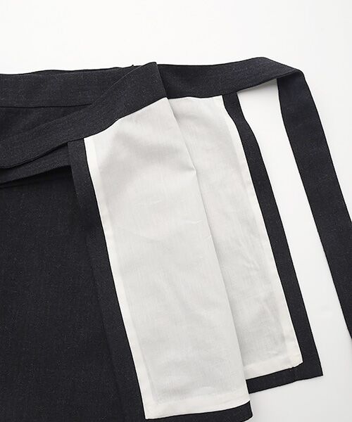 PLAIN PEOPLE / プレインピープル スラックス・ドレスパンツ | ウールリネンヘリンボンスカート付きスラックスパンツ | 詳細10