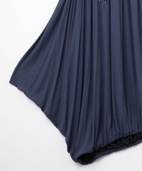 PLAIN PEOPLE / プレインピープル ロング・マキシ丈ワンピース | シアーハイツイストフライスギャザーワンピース | 詳細5