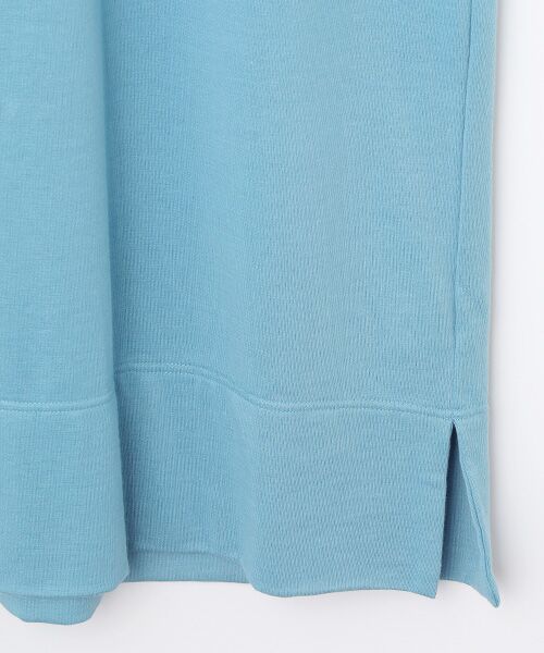 PLAIN PEOPLE / プレインピープル ロング・マキシ丈ワンピース | ラミーコットン裏毛パーカーワンピース | 詳細5