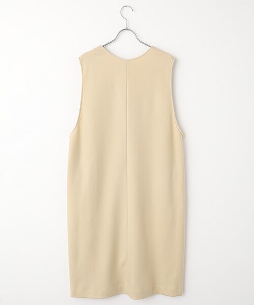 PLAIN PEOPLE / プレインピープル ロング・マキシ丈ワンピース | ダンボールジャージ/ミルドジャージUネックジャンパースカート | 詳細1