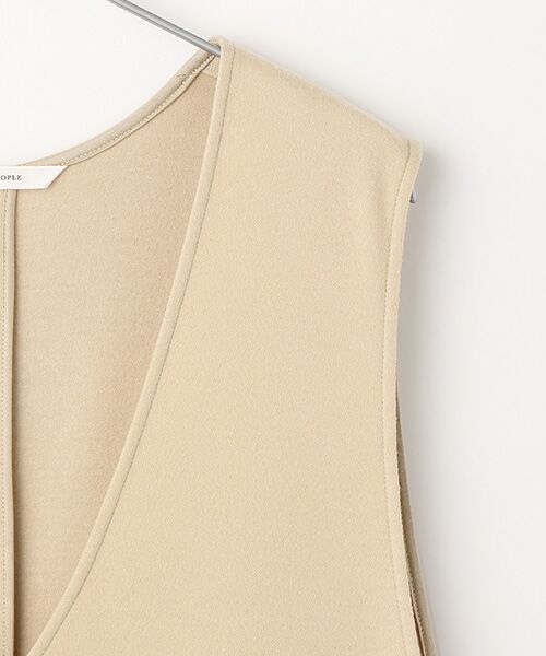 PLAIN PEOPLE / プレインピープル ロング・マキシ丈ワンピース | ダンボールジャージ/ミルドジャージUネックジャンパースカート | 詳細2