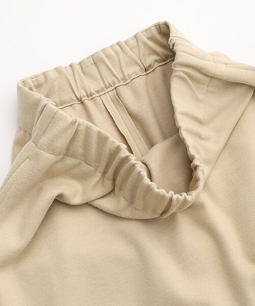 PLAIN PEOPLE / プレインピープル ロング・マキシ丈スカート | ダンボールジャージ/ミルドジャージストレートスカート | 詳細4