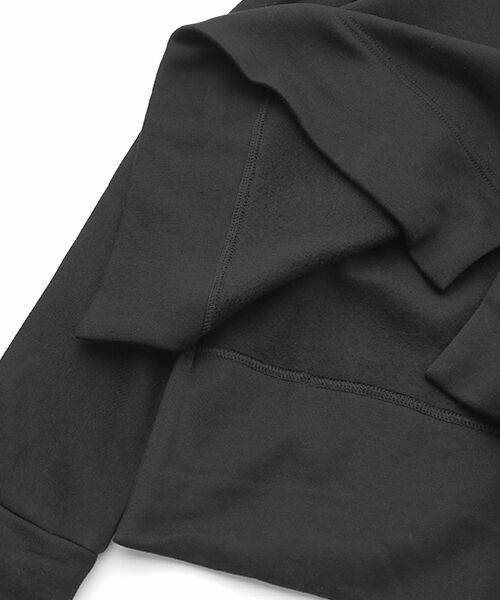 PLAIN PEOPLE / プレインピープル カットソー | カシミヤタッチ裏毛オフタートルプルオーバー | 詳細4