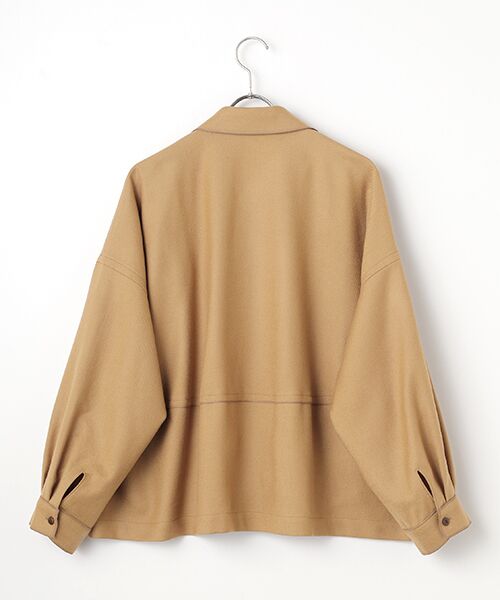 PLAIN PEOPLE / プレインピープル その他アウター | ウールボタニークリアジャケット | 詳細1