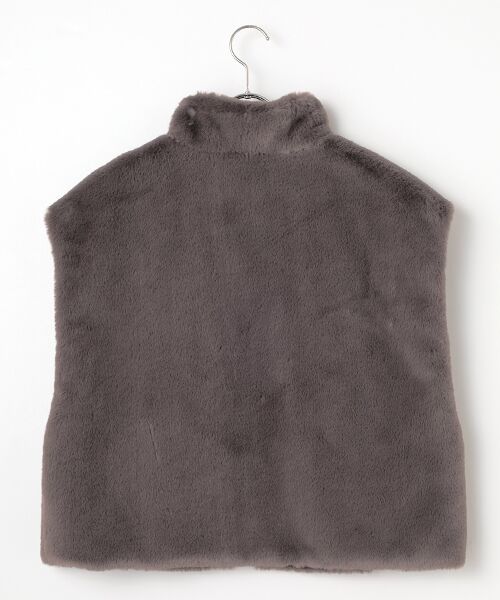 PLAIN PEOPLE / プレインピープル ベスト | リバーシブルファーベスト | 詳細3