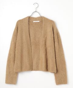 PLAIN PEOPLE / プレインピープル カーディガン・ボレロ | MONAアルパカミドル丈ニットカーディガン