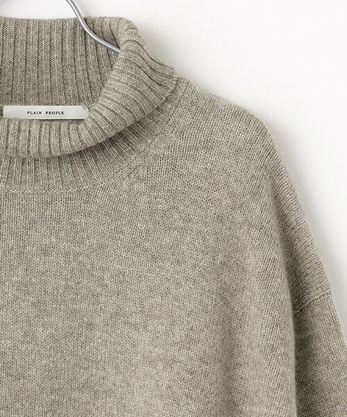 PLAIN PEOPLE / プレインピープル ニット・セーター | ヤクハイネックセーター | 詳細2