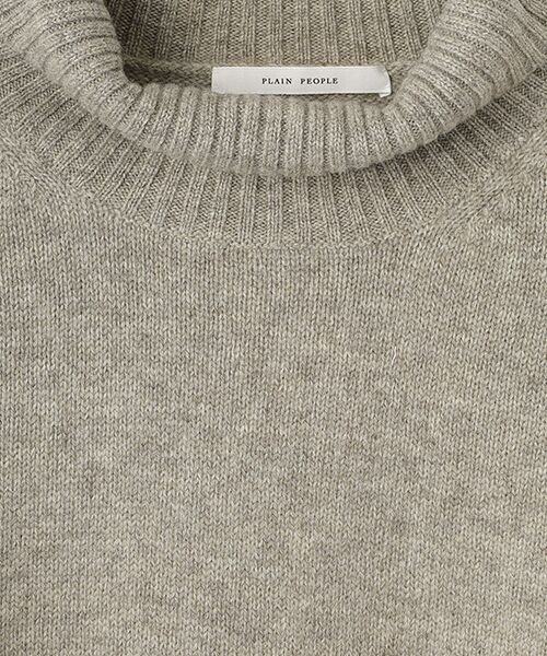 PLAIN PEOPLE / プレインピープル ニット・セーター | ヤクハイネックセーター | 詳細4