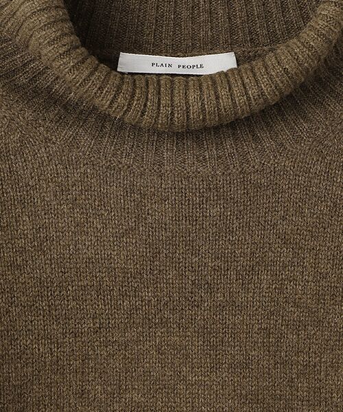 PLAIN PEOPLE / プレインピープル ニット・セーター | ヤクハイネックセーター | 詳細5