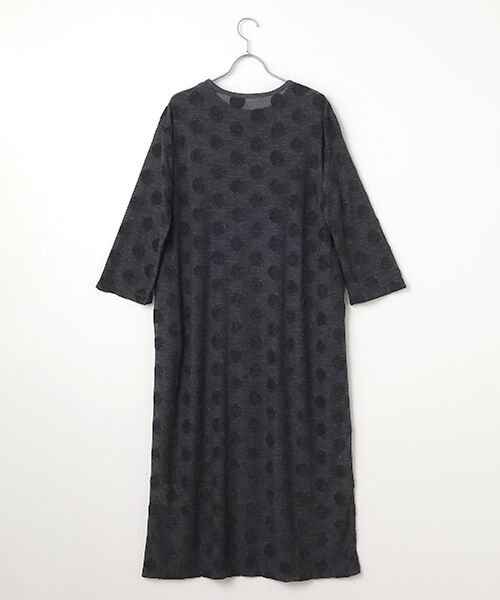 PLAIN PEOPLE / プレインピープル ロング・マキシ丈ワンピース | ドットジャージワンピース | 詳細1