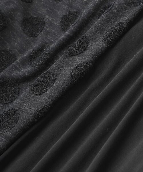 PLAIN PEOPLE / プレインピープル ロング・マキシ丈ワンピース | ドットジャージワンピース | 詳細6