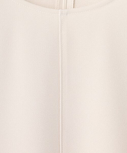 PLAIN PEOPLE / プレインピープル シャツ・ブラウス | バックサテンジョーゼットノーカラーブラウス | 詳細1