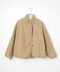 PLAIN PEOPLE / プレインピープル ブルゾン | スーピマナイロンタイプライターパディングショートブルゾン