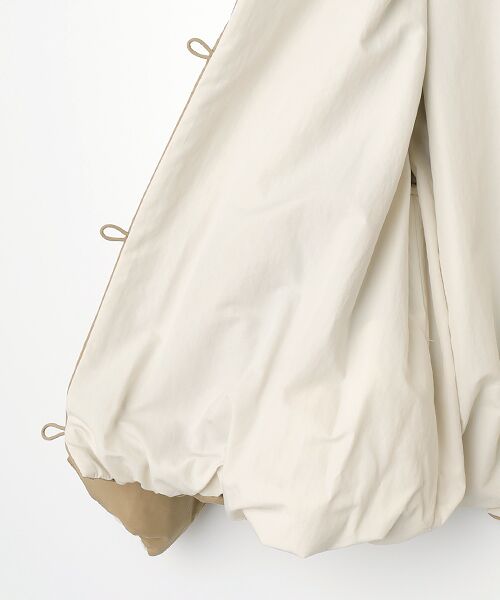 PLAIN PEOPLE / プレインピープル ブルゾン | スーピマナイロンタイプライターパディングショートブルゾン | 詳細4