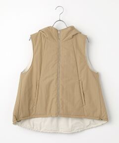 PLAIN PEOPLE / プレインピープル ベスト | スーピマナイロンタイプライターパディングショートベスト