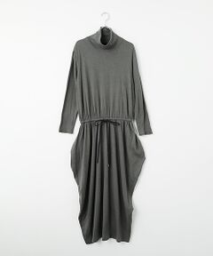 PLAIN PEOPLE / プレインピープル ロング・マキシ丈ワンピース | スーピマカシミヤダブルガーゼロングドレス