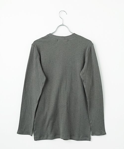 PLAIN PEOPLE / プレインピープル カーディガン・ボレロ | スーピマカシミヤダブルガーゼVネックカーディガン | 詳細1