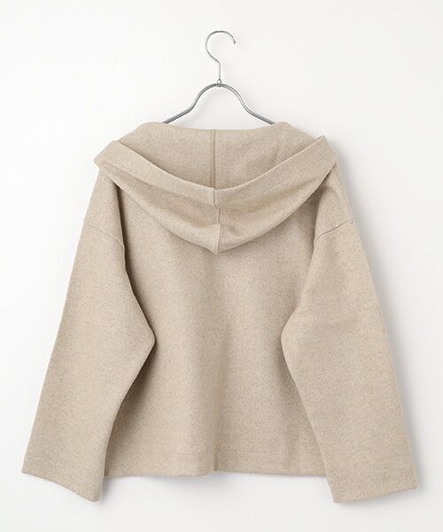 PLAIN PEOPLE / プレインピープル スウェット | マットフィニッシュウールジャージフーディ | 詳細1