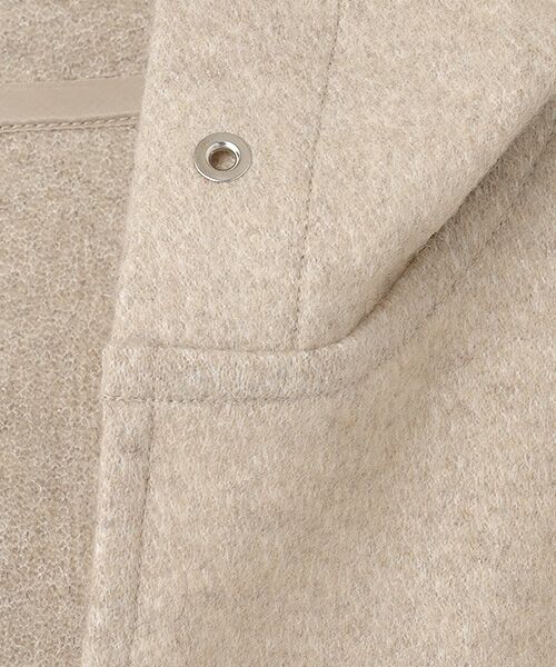 PLAIN PEOPLE / プレインピープル スウェット | マットフィニッシュウールジャージフーディ | 詳細4