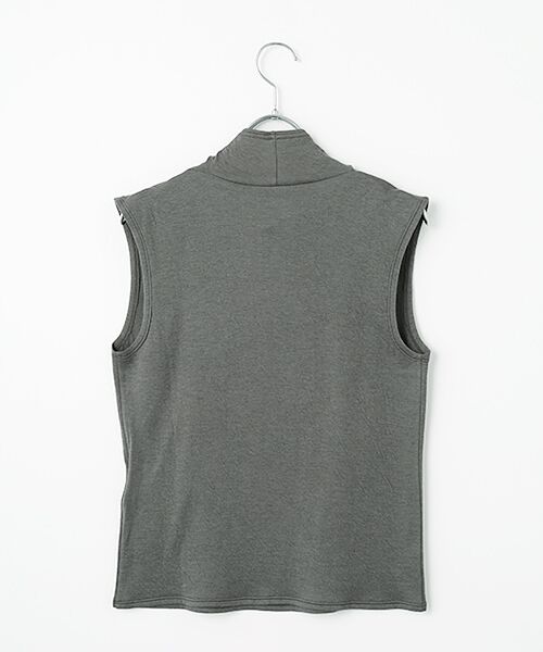 PLAIN PEOPLE / プレインピープル その他トップス | スーピマカシミヤダブルガーゼノースリーブトップス | 詳細1