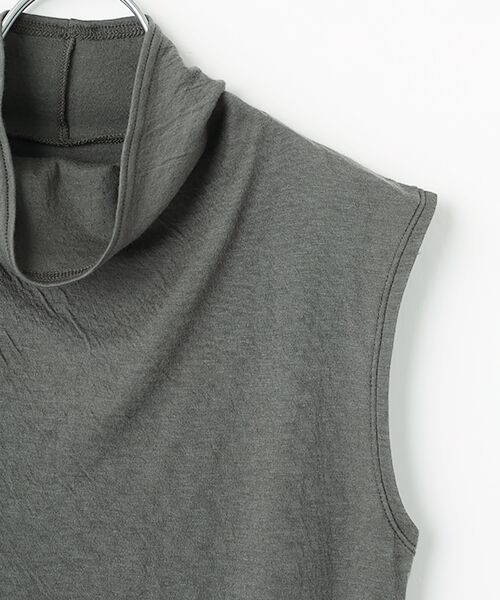 PLAIN PEOPLE / プレインピープル その他トップス | スーピマカシミヤダブルガーゼノースリーブトップス | 詳細2