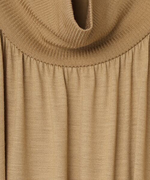 PLAIN PEOPLE / プレインピープル Tシャツ | バンデーラ天竺ギャザーチュニック | 詳細4