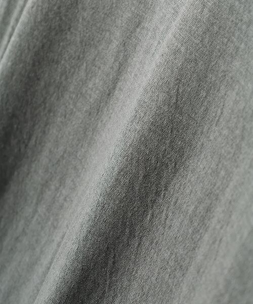 PLAIN PEOPLE / プレインピープル Tシャツ | スーピマカシミヤダブルガーゼロングＴシャツ | 詳細4