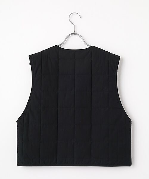PLAIN PEOPLE / プレインピープル ベスト | コットンキルティングべスト | 詳細2