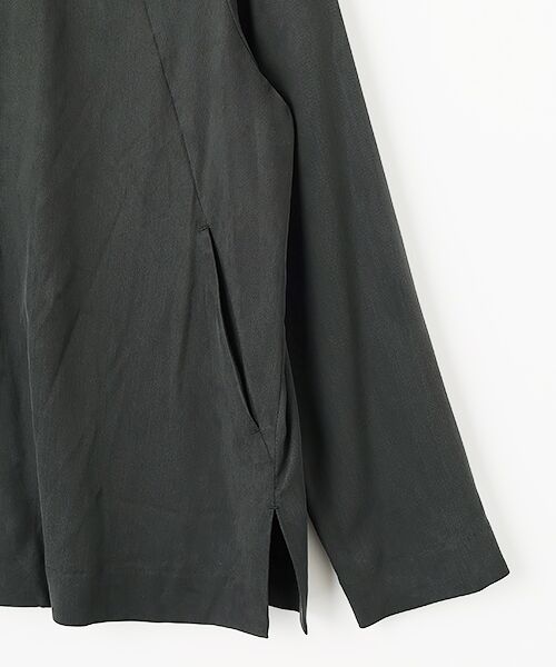 PLAIN PEOPLE / プレインピープル ブルゾン | キュプラストレッチストレートブルゾン | 詳細3